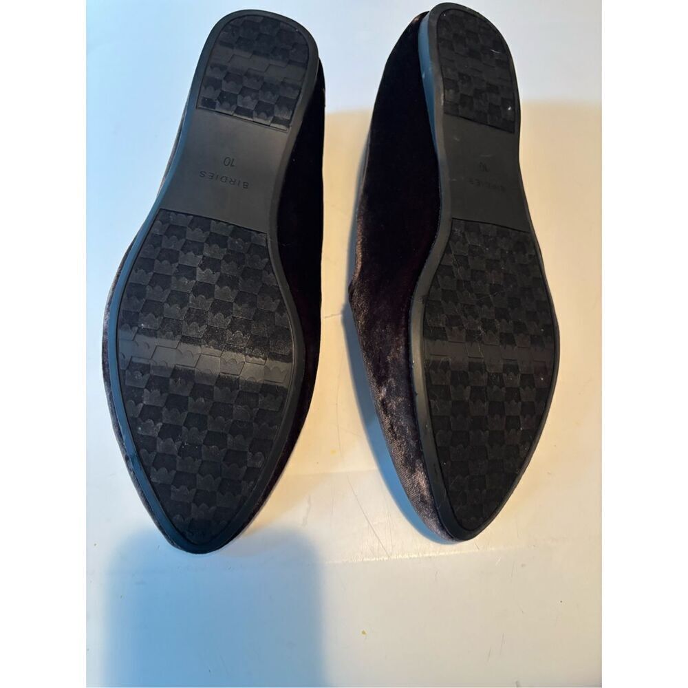 Birdies The Heron Gray Velvet Flats (Sz 10) — image 5 of 5